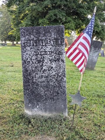George Valentine's Gravestone