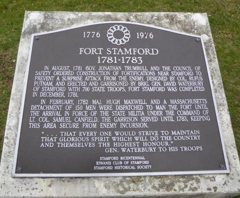 Fort Stamford historical marker